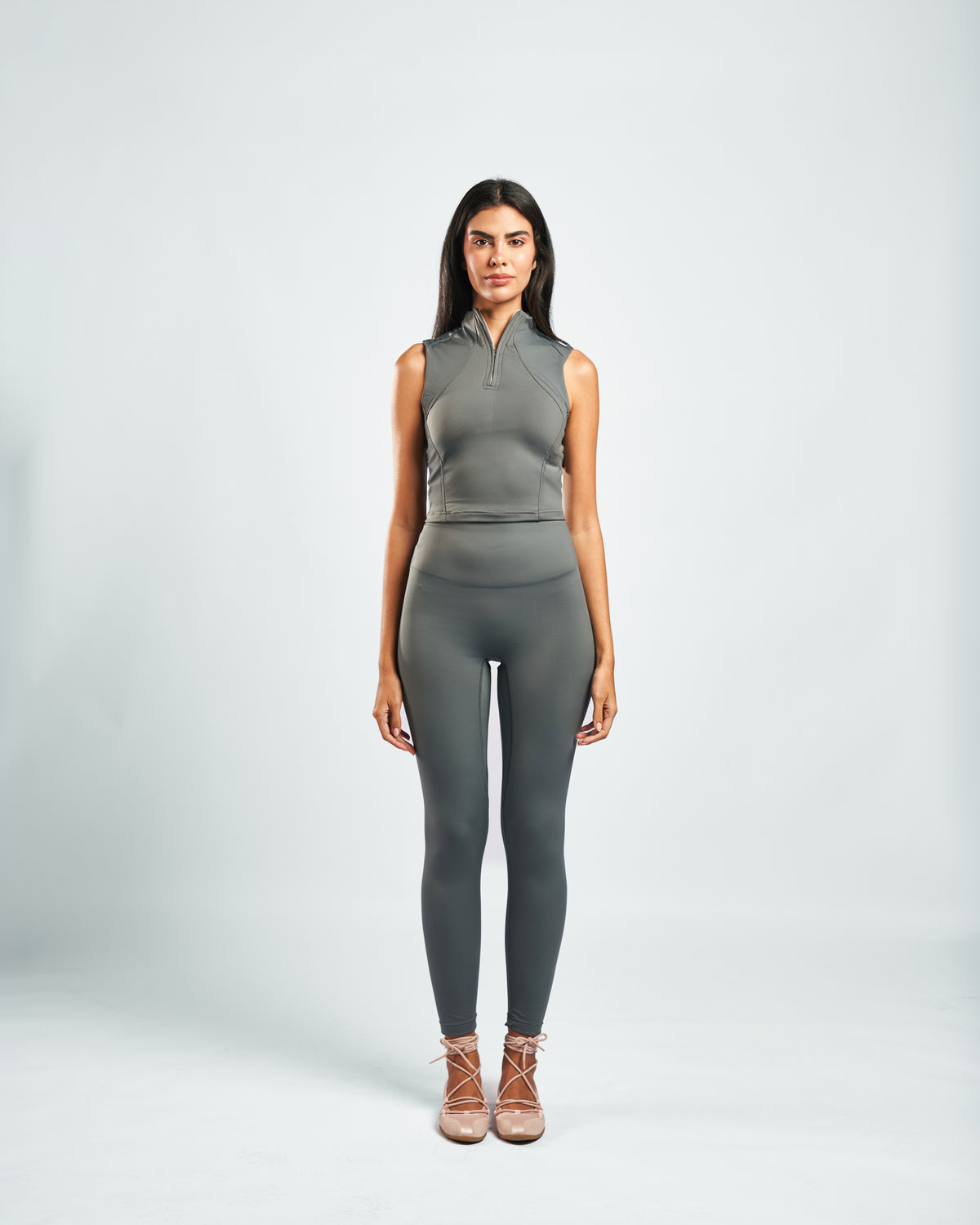 SOFTFORM™ High-Rise Leggings in Space Grey