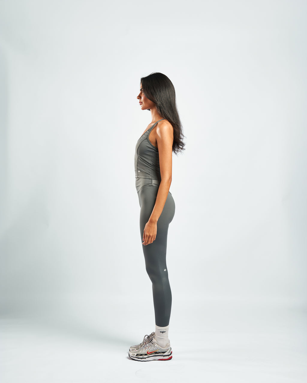 SOFTFORM™ High-Rise Leggings in Space Grey